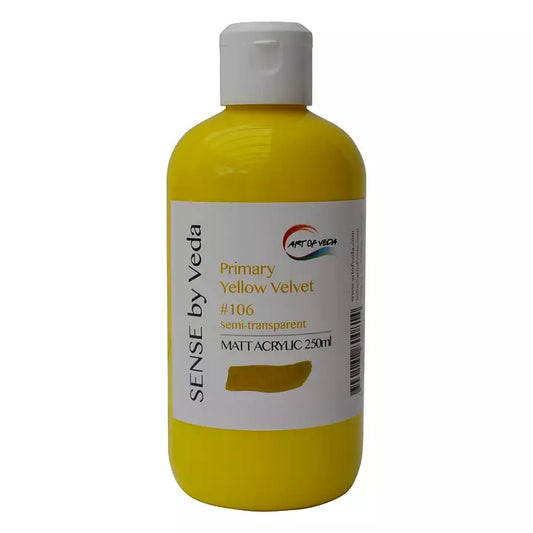 SENSE by Veda mattaväri 250 ml Primary Yellow Velvet #106