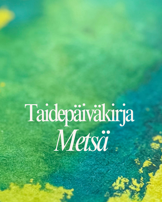 Taidepäiväkirja Metsä, 3 viikon teemakurssi
