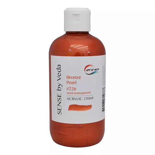 SENSE by Veda akryyliväri 250 ml Bronze Pearl #226